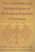 THE CONSTITUTIONAL JURISPRUDENCE <em>OF</em> THE FEDERAL REPUBLIC <em>OF</em> GERMANY  THIRD <em>EDITION</em>