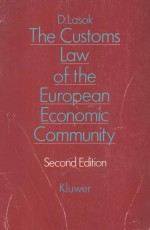 <em>THE</em> CUSTOMS <em>LAW</em> <em>OF</em> <em>THE</em> EUROPEAN ECONOMIC COMMUNITY  <em>SECOND</em> <em>EDITION</em>
