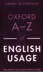OXFORD <em>A</em>-Z <em>OF</em> ENGLISH US<em>A</em>GE  <em>SECOND</em> <em>EDITION</em>