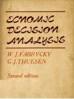 <em>ECONOMIC</em> DECISION ANALYSIS