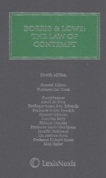 BUTTERWORTHS COMMON LAW SERIES THE LAW <em>OF</em> CONTEMPT  <em>FOURTH</em> <em>EDITION</em>