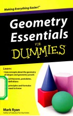 Geometry <em>Essentials</em> <em>for</em> Dummies