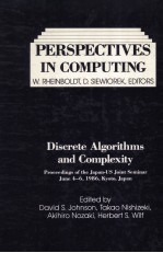 DISCRETE <em>ALGORITHMS</em> AND COMPLEXITY