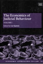 THE ECONOMICS <em>OF</em> <em>JUDICIAL</em> BEHAVIOUR  VOLUME I