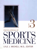 ENCYCLOPEDIA <em>OF</em> SPORTS MEDIC<em>IN</em>E <em>VOLUME</em> 3