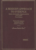 <em>A</em> MODERN <em>A</em>PPRO<em>A</em>CH TO EVIDENCE  <em>TEXT</em>
