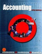 <em>A</em>CCOUNTING FIFTH EDITION