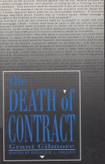 THE DEATH OF CONTRACT