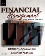 FINANCIAL <em>M</em>ANAGE<em>M</em>ENT  PRINCIPLES AND PRACTICE  THIRD EDITION