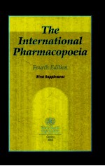 <em>The</em> International Pharmacopoeia <em>fourth</em> <em>edition</em> first supplement