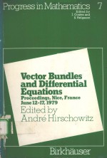 VECTOR BUNDLES <em>AND</em> <em>DIFFERENTIAL</em> <em>EQUATION</em>S