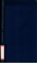 JOWITT'S DICTIONARY <em>OF</em> ENGLISH LAW  FIRST SUPPLEMENT TO THE SECOND <em>EDITION</em>