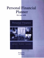 PE<em>R</em>SONAL FINAN<em>C</em>IAL PLANNIN<em>G</em> FO<em>R</em> USE WITH SEVENTH E<em>D</em>ITION