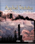 <e<em>m</em>>A</e<em>m</em>>PPLIED ST<e<em>m</em>>A</e<em>m</em>>TISTICS:<e<em>m</em>>A</e<em>m</em>> FIRST COURSE IN INFERENCE