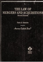 <em>THE</em> <em>LAW</em> <em>OF</em> MERGERS AND ACQUISTITIONS <em>SECOND</em> <em>EDITION</em>