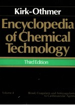 <em>Encyclopedia</em> <em>of</em> Chemical <em>Technology</em> Third <em>Edition</em> Volume4