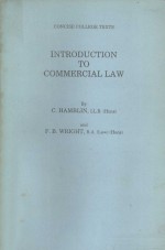 <em>Introduction</em> <em>to</em> commercial <em>law</em>