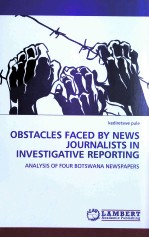 OBSTACLES FACED <em>BY</em> NEWS YOURNALISTS IN INVESTIGATIVE REPORTING