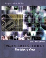ECONOMICS TODAY:THE <em>MACRO</em> VIEW 2001-2002 EDITION