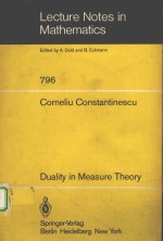 DUALITY <em>IN</em> MEASURE <em>THEORY</em>