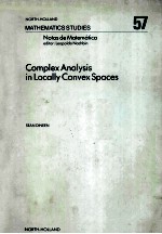 COMPLEX ANALYSIS <em>IN</em> LOCALLY CONVEX SPACES