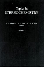 <em>TOPICS</em> <em>IN</em> STEREOCHEMISTRY VOLUME 13