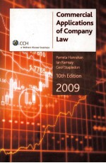 <em>C</em>OMMER<em>C</em>IAL APPLI<em>C</em>ATIONS OF <em>C</em>OMPANY LAW 2009  10TH EDITION