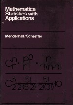 MATHEMATICAL <em>S</em>TATI<em>S</em>TIC<em>S</em> <em>WITH</em> APPLICATION<em>S</em>
