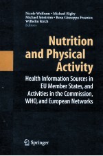 NUTRITION <em>AND</em> PHYSICAL ACTIVITY