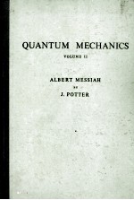 <em>QUANTUM</em> <em>MECHANICS</em> VOL.II