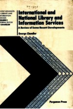 INTERNATIONAL <em>AND</em> NATIONAL LIBRARY <em>AND</em> INFORMATION SERVUCES  <em>VOLUME</em> 2