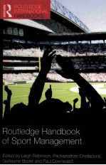 routledge handbook of sport <em>management</em>