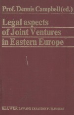 Legal aspects <em>of</em> jo<em>in</em>t ventures <em>in</em> Eastern Europe