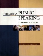 THE ART <em>of</em> PUBLIC SPEAK<em>IN</em>G N<em>IN</em>TH <em>EDITION</em>