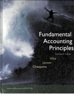 FUNDAMENTAL A<em>C</em><em>C</em>OUNTING PRIN<em>C</em>IPLES 18TH EDITION