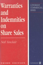 WARRANTIES AND INDEMNITIES ON SHARE SALES  SECOND EDITION