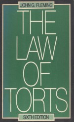 <em>THE</em> <em>LAW</em> <em>OF</em> <em>TORTS</em>  SIXTH <em>EDITION</em>