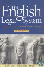 <em>THE</em> ENGLISH LEGAL SYSTEM  <em>FOURTH</em> <em>EDITION</em>