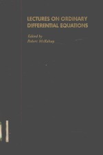 LECTURES ON ORDINARY <em>DIFFERENTIAL</em> <em>EQUATIONS</em>