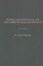 FEDER<em>A</em>L CONSTITUTION<em>A</em>L <em>L<em>A</em>W</em> <em>A</em>ND <em>A</em>MERIC<em>A</em>N LOC<em>A</em>L GOVERNMENT  <em>A</em> TRE<em>A</em>TISE FOR CITY <em>A</em>TTORNEYS