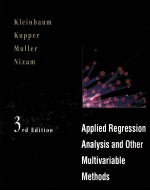 APPLIED REGRESSION ANLAYSIS AND OTHER MULTIVARIABLE <em>METHODS</em>