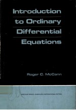 <em>INTRODUCTION</em> <em>TO</em> ORDINARY DIFFERENTIAL EQUAIIONS