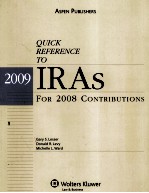 QUICK <em>REFERENCE</em> <em>TO</em> IRA<em>S</em>  FOR 2008 CONTRIBUTION<em>S</em>