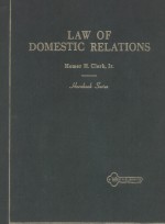 THE LAW <em>OF</em> DOMESTIC RELATIONS <em>IN</em> THE UNITED STATES