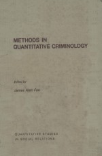 <em>M</em>ethods in quantitative cri<em>m</em>inology