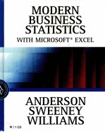 MODERN BUSINESS STATISTICS <em>WITH</em> MICROSOFTR <em>EXCEL</em>