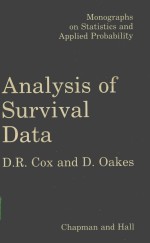 ANALYSIS OF SU<em>R</em>VIVAL <em>D</em>ATA