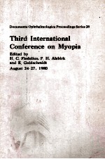 THIRD INTEMATIONAL CONFERENCE ON MYO<em>P</em>IA CO<em>P</em>ENHAGEN