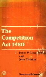 <em>THE</em> COMPETITION ACT 1980
