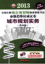 2013全国注册城市规划师执业资格考试命题趋势权威试卷  城市规划实务  第4版
